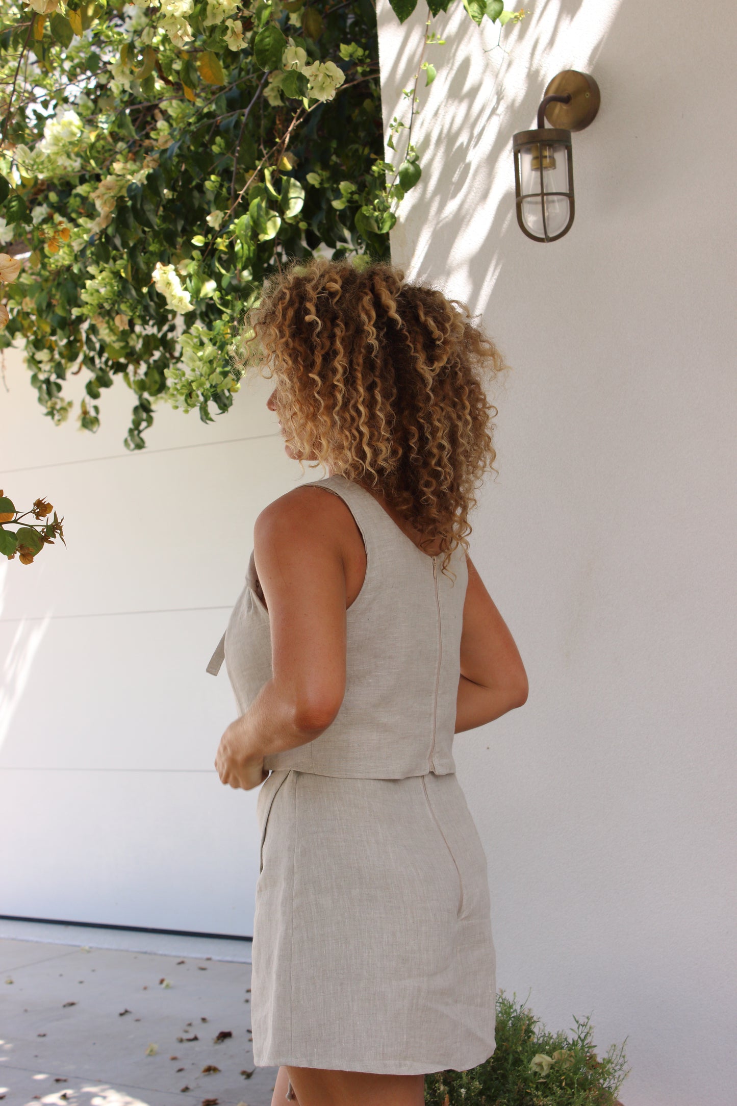 SAMPLE Odette Top in Oat (XS)