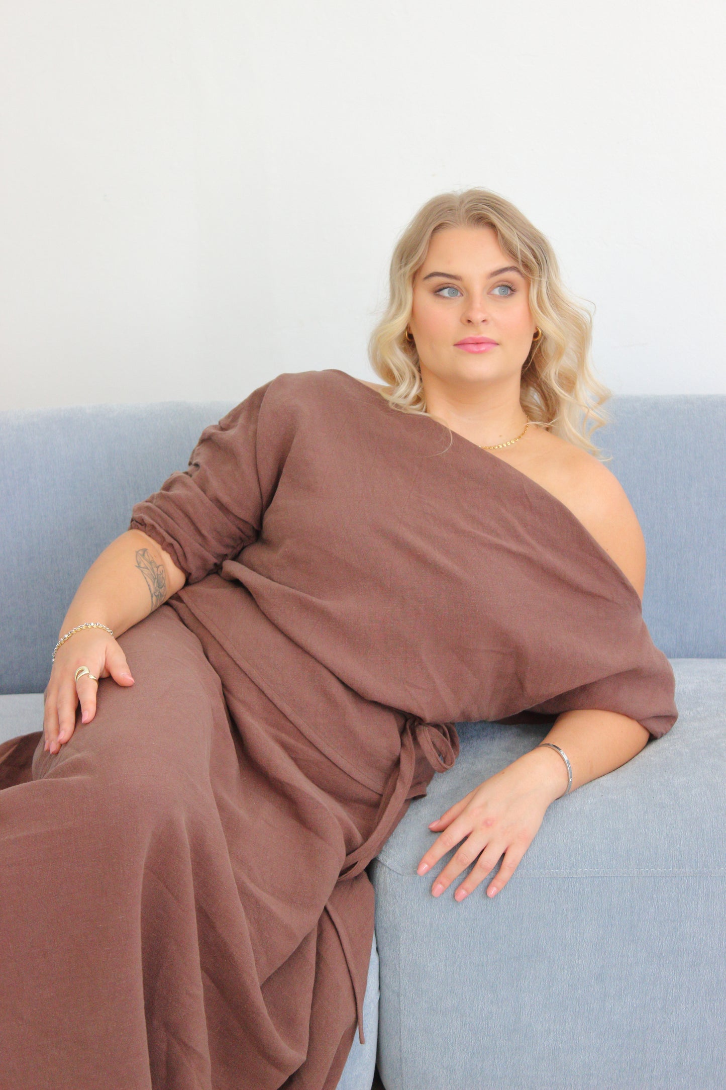 Alice Top in Mocha