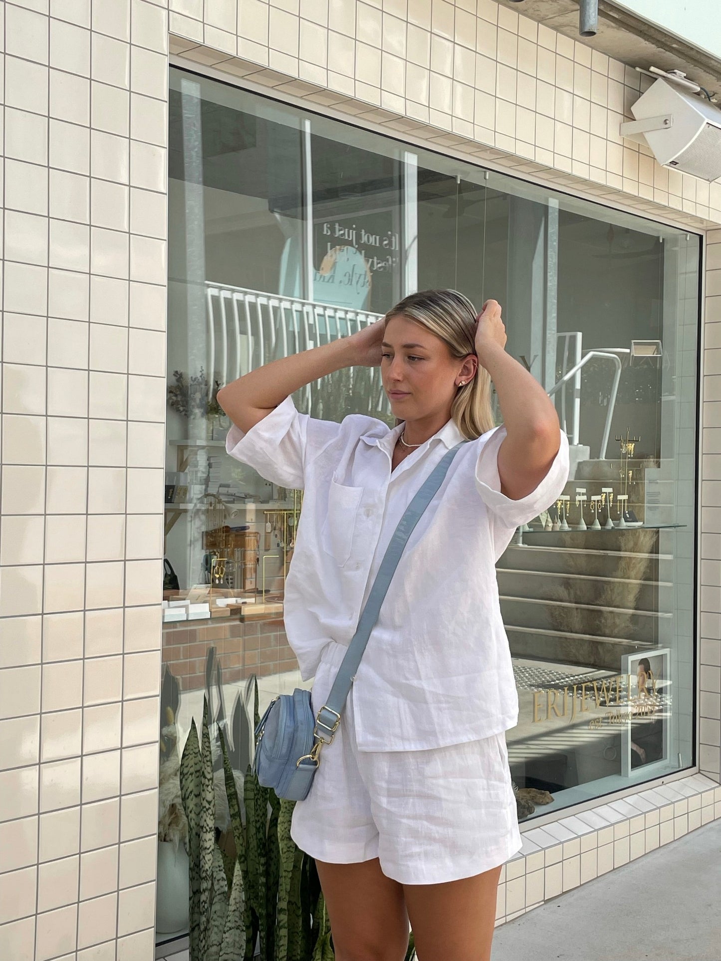 Harper Shorts in White