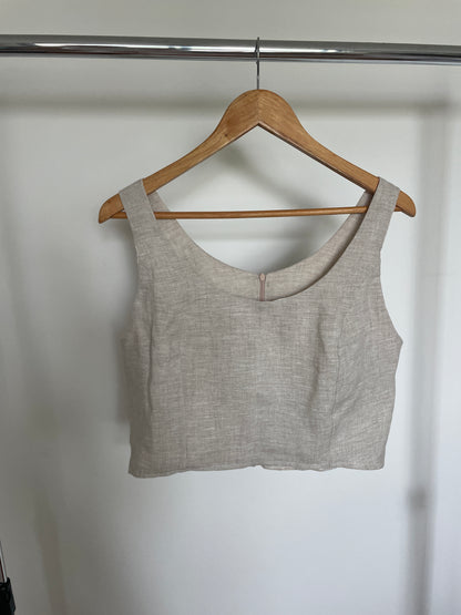 SAMPLE Odette Top in Oat