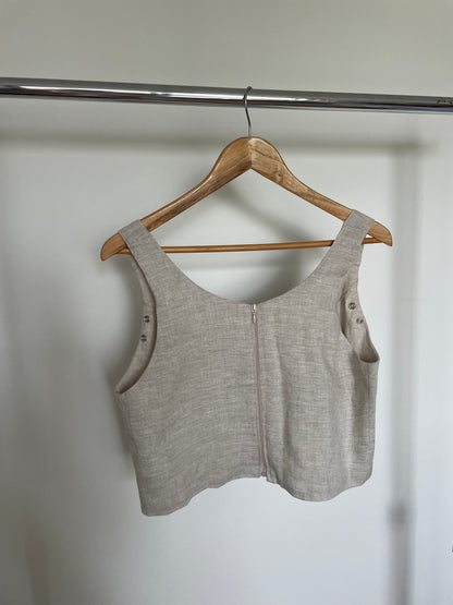 SAMPLE Odette Top in Oat