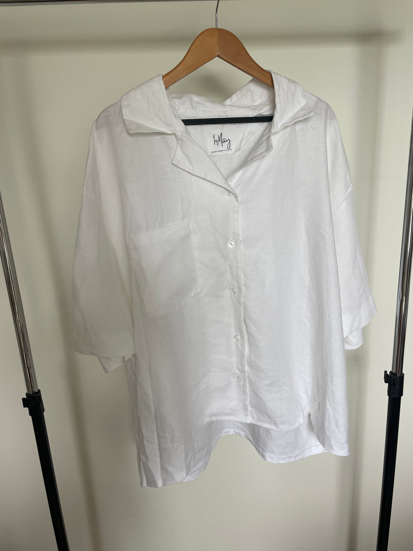 SAMPLE Harper Shirt in White