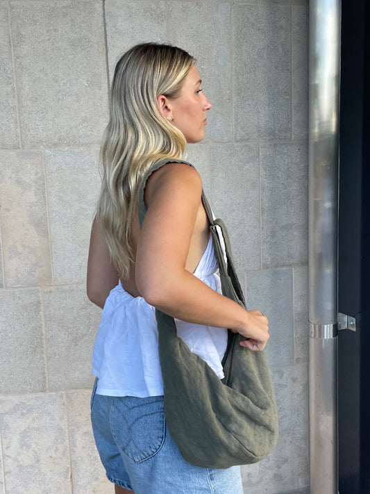 What's Left Bag in Olive