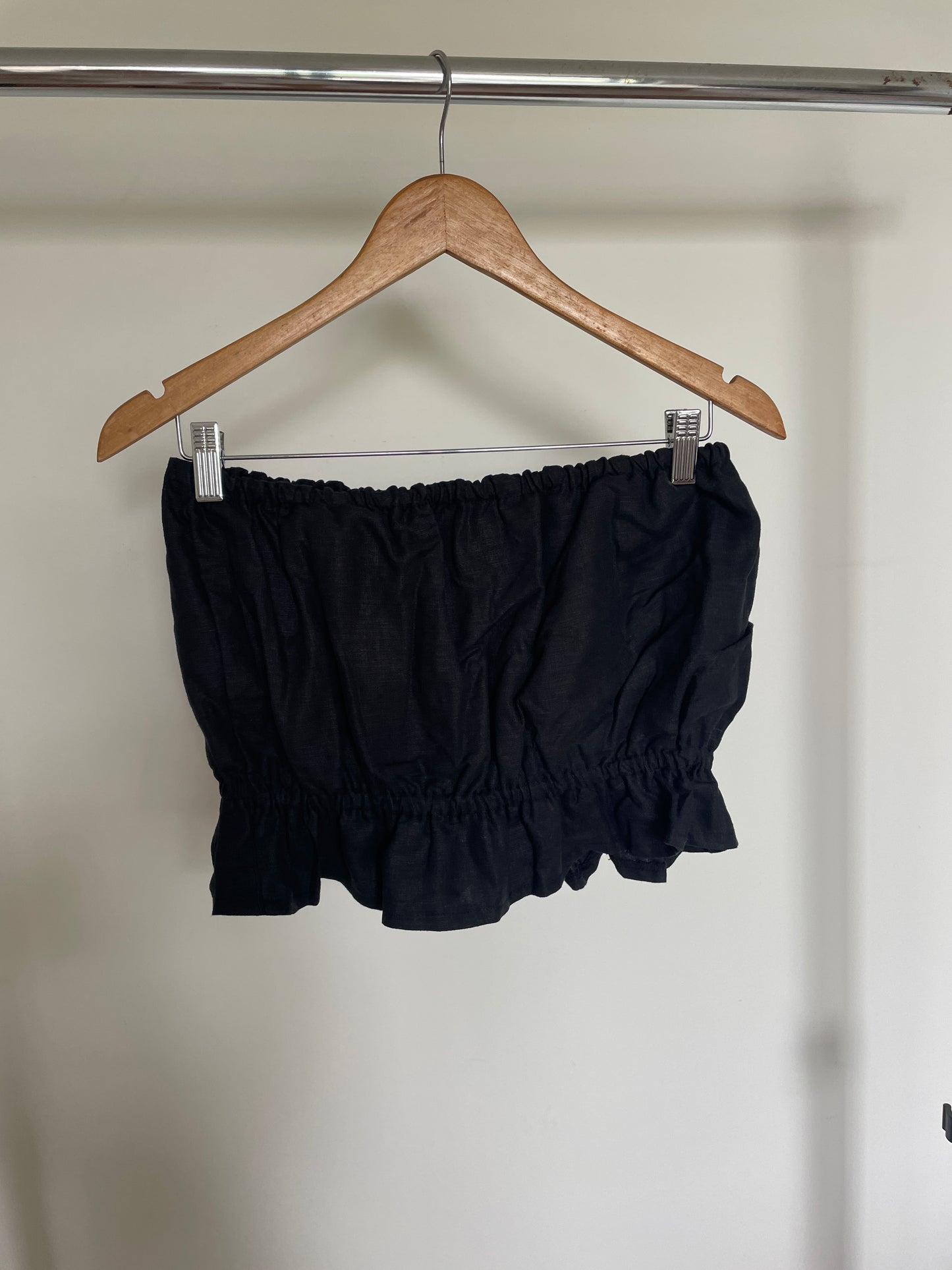 SAMPLE Billie Bandeau in Black (L)