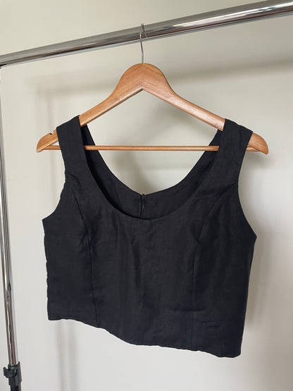 SAMPLE Odette Top in Black