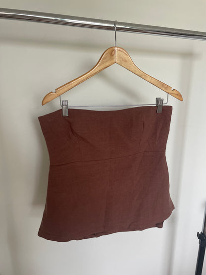 SAMPLE Dezi Top in Chocolate