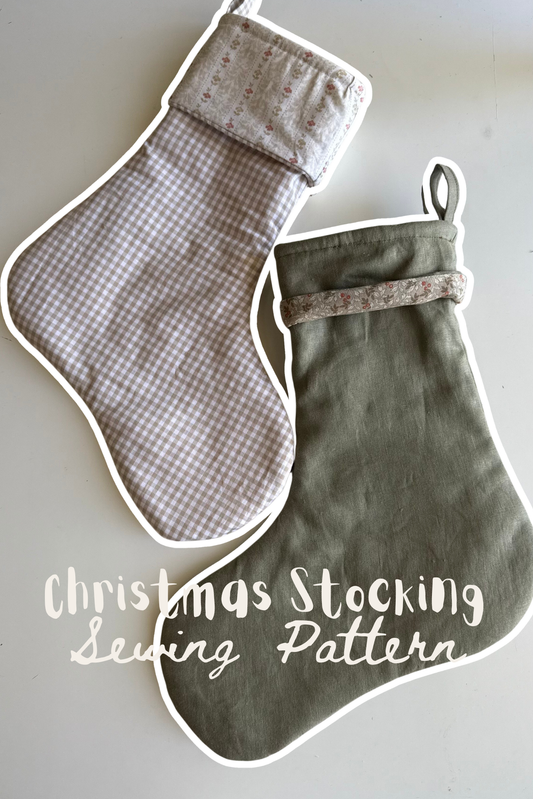 Christmas Stocking Sewing Pattern PDF + 2 FREE Christmas Patterns!