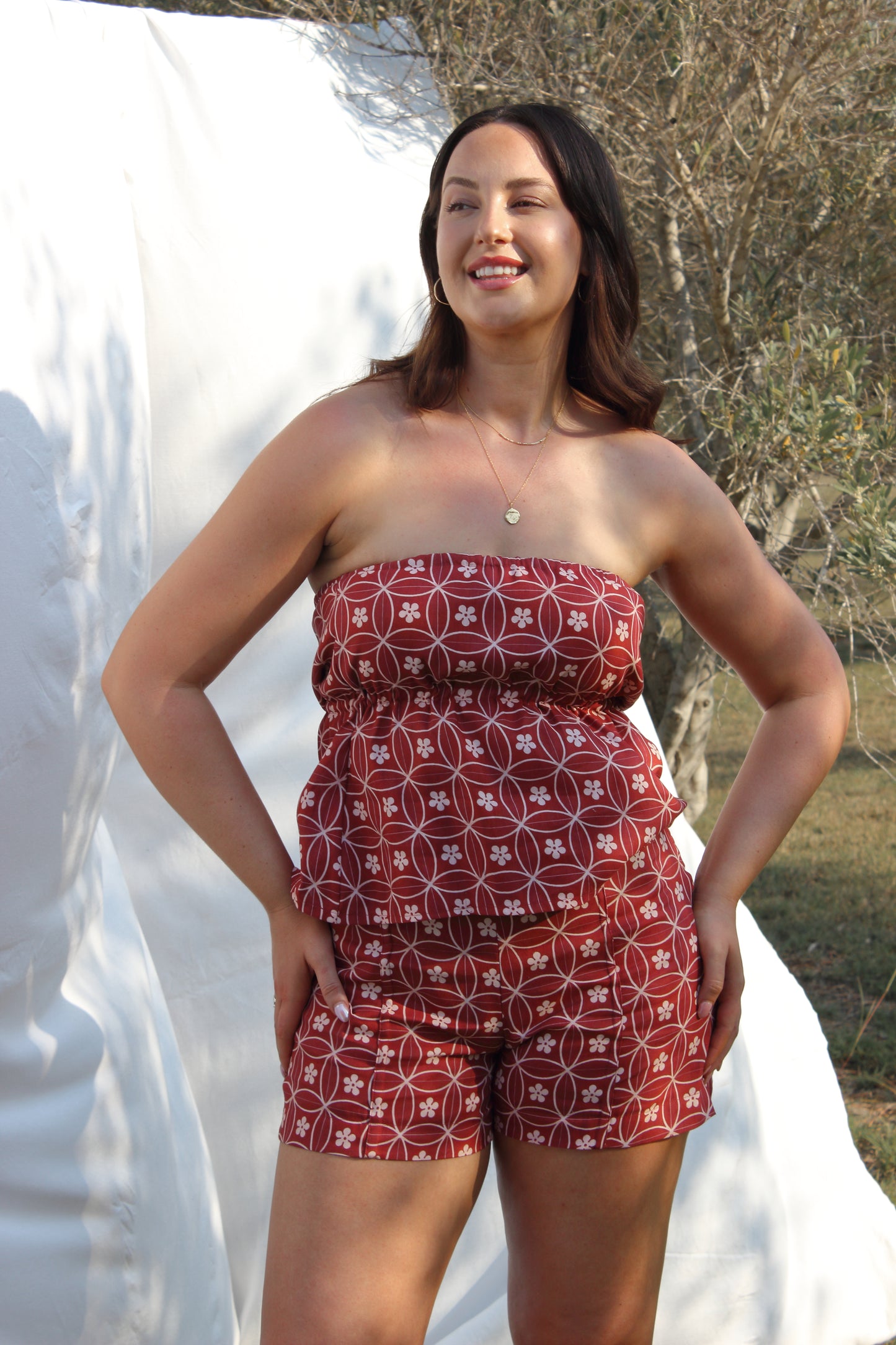 Paloma Shorts in Sakura