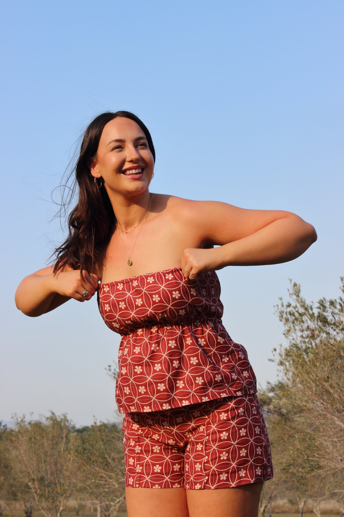 Paloma Shorts in Sakura