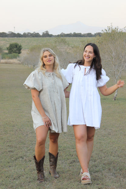 Palma Mini Dress in White