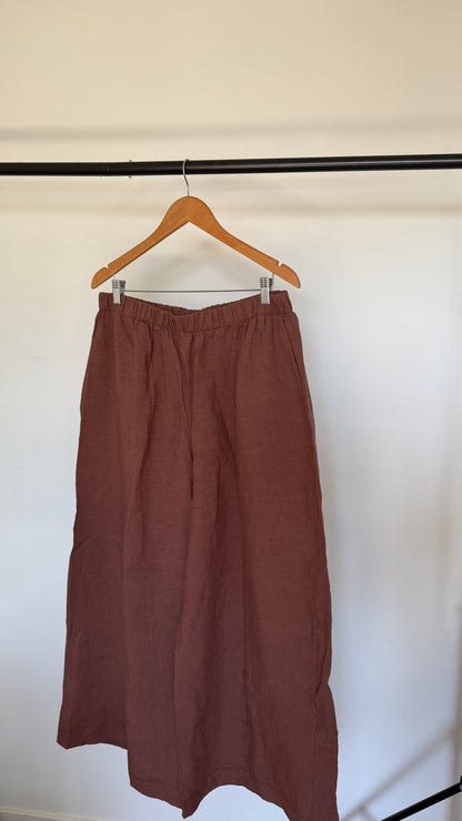 SAMPLE Harper Pants in Chocolate (2XL)