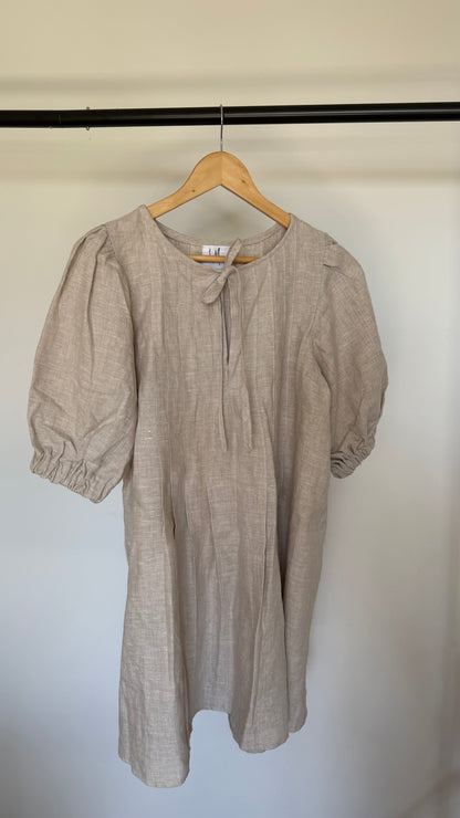 SAMPLE Palma Mini Dress in Oat (L)