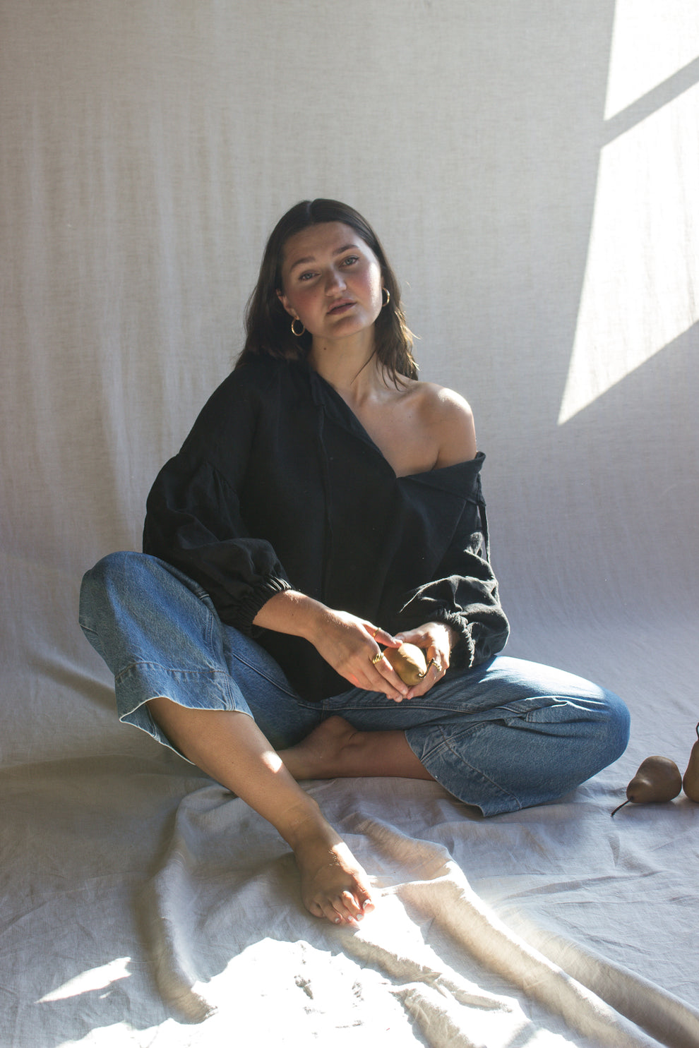 Evelyn - Casual Blouse With Round Neckline main image 0