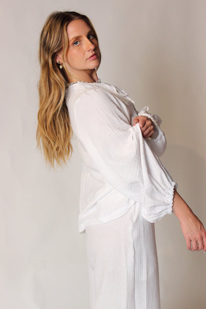 Raiya Top in White