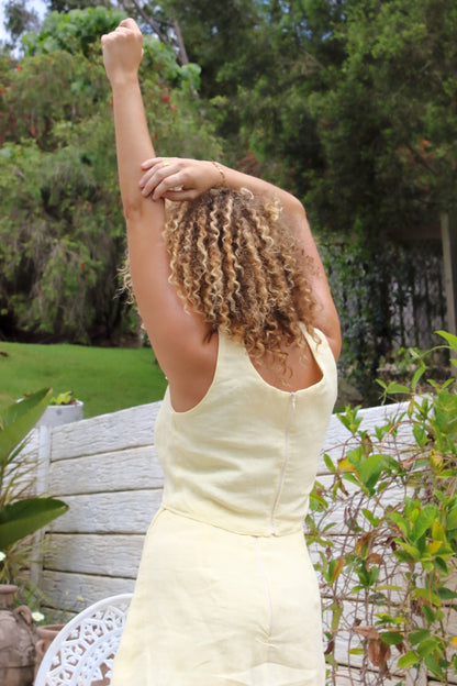 Odette Top in Yellow