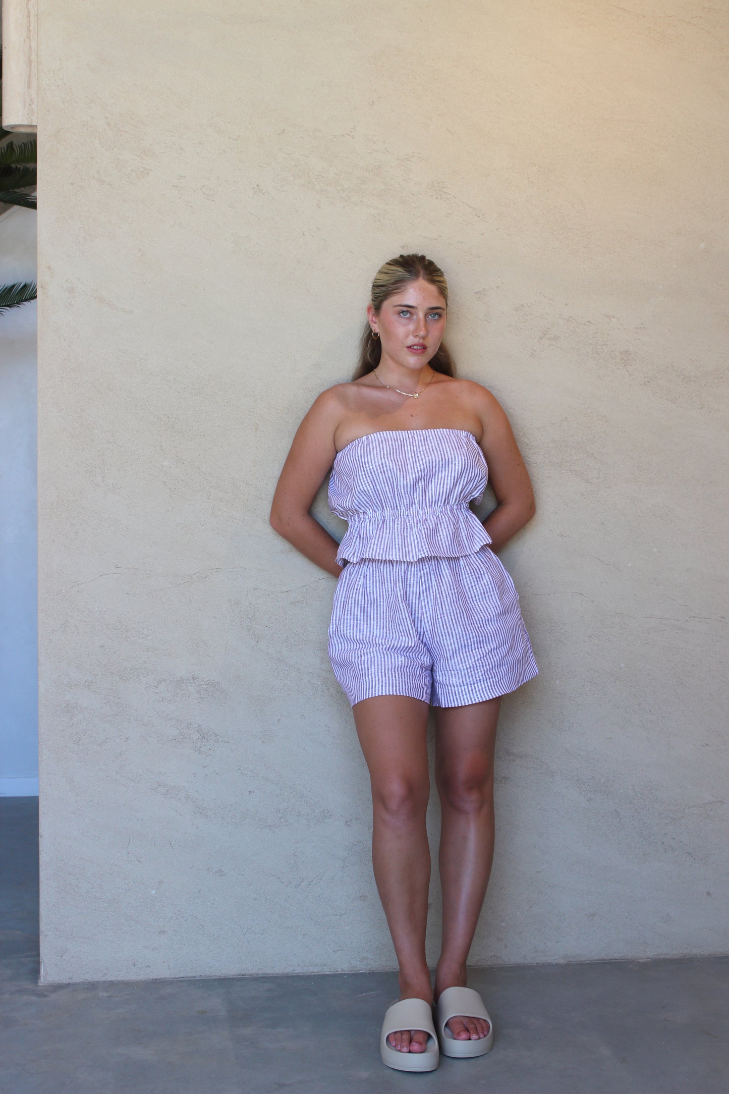 Harper Shorts in Summer Violet
