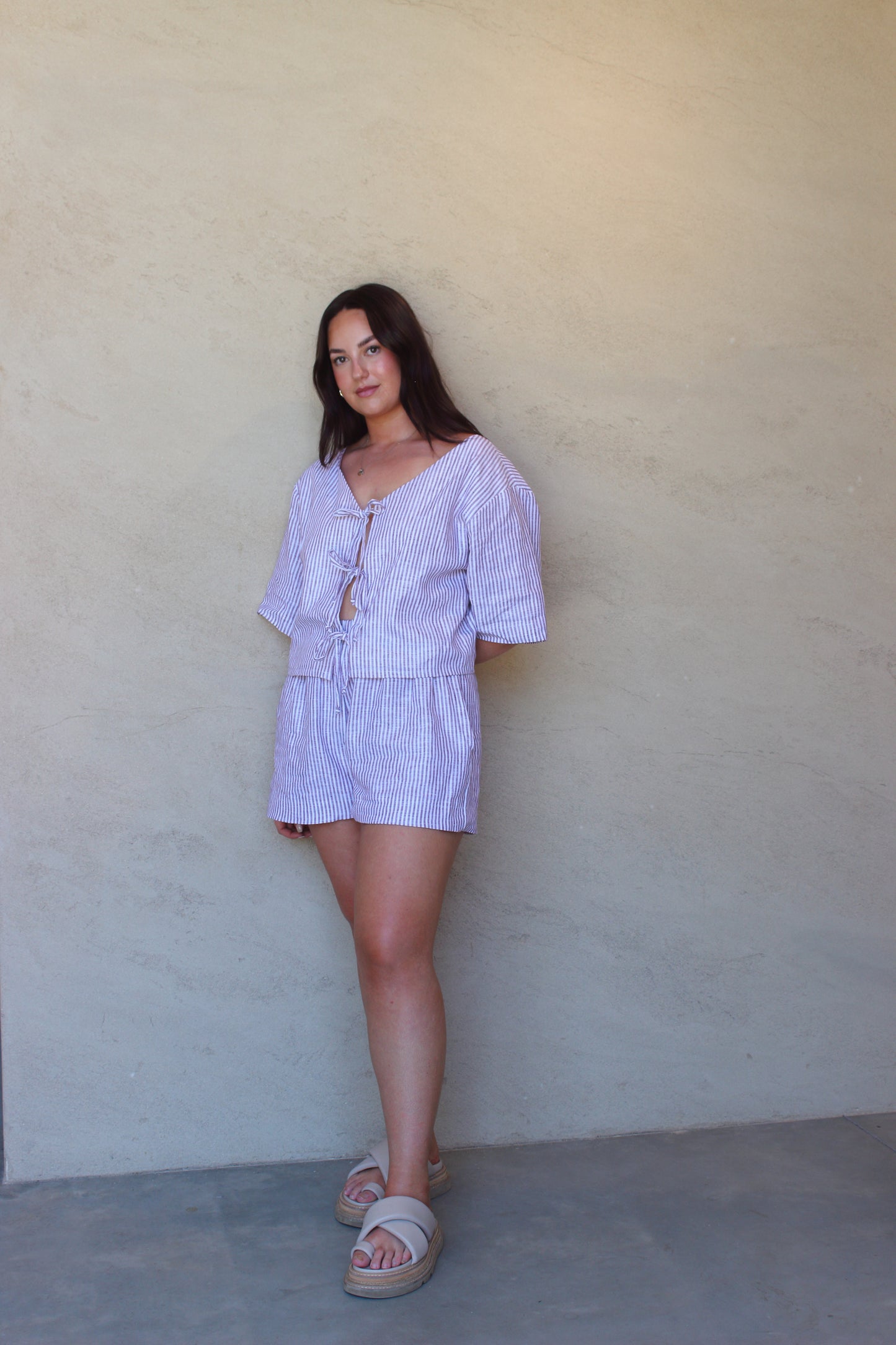 Libby Top in Summer Violet