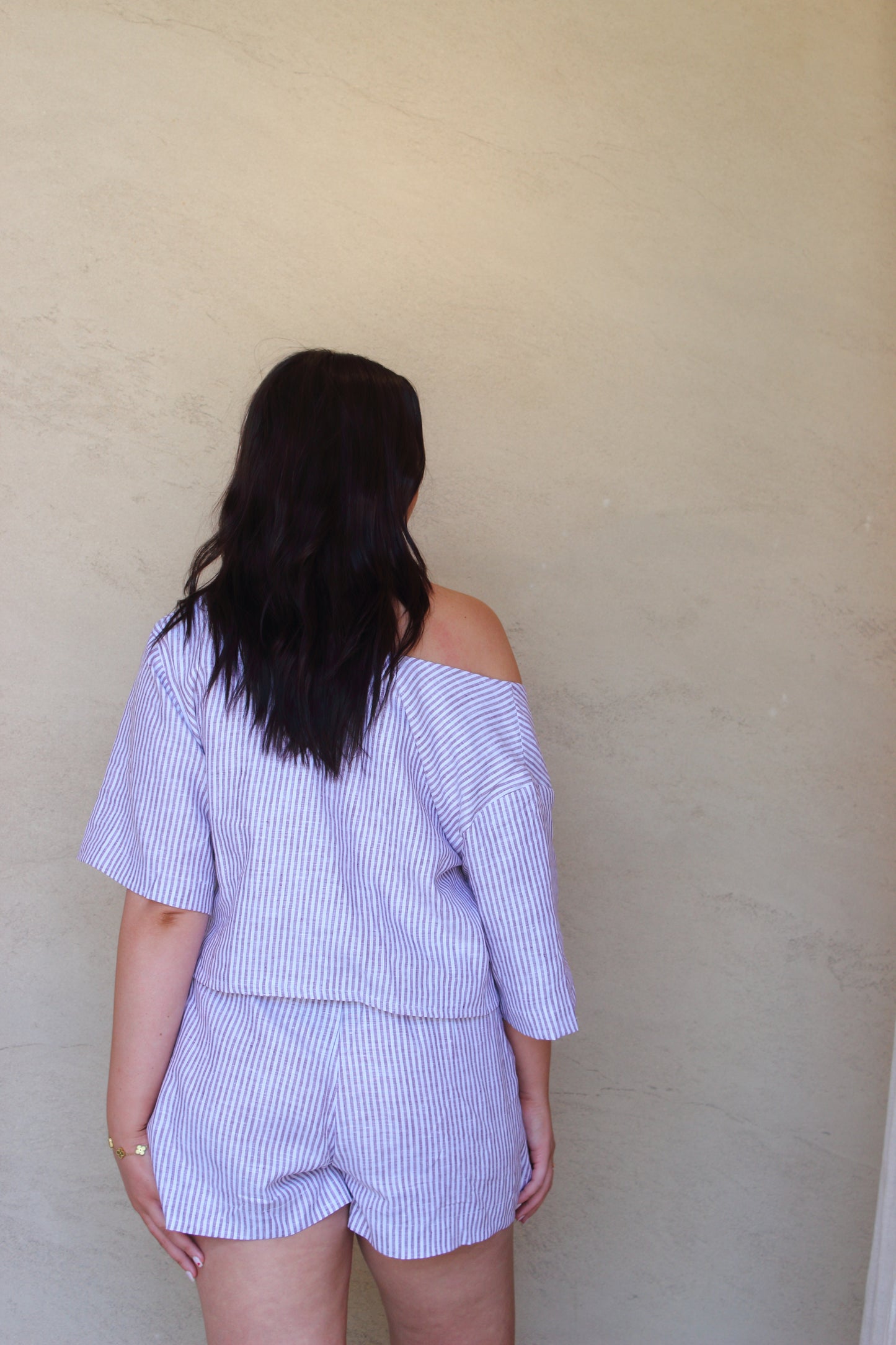 Libby Top in Summer Violet