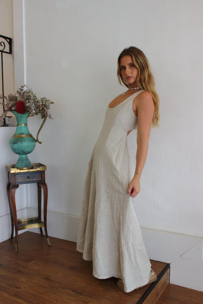 Margot Maxi Dress in Oat