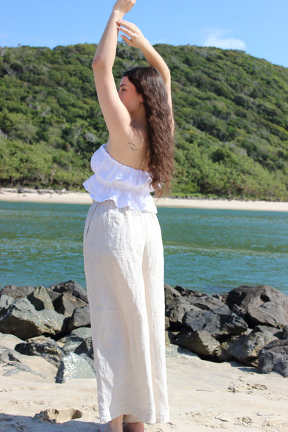 Billie Bandeau in White