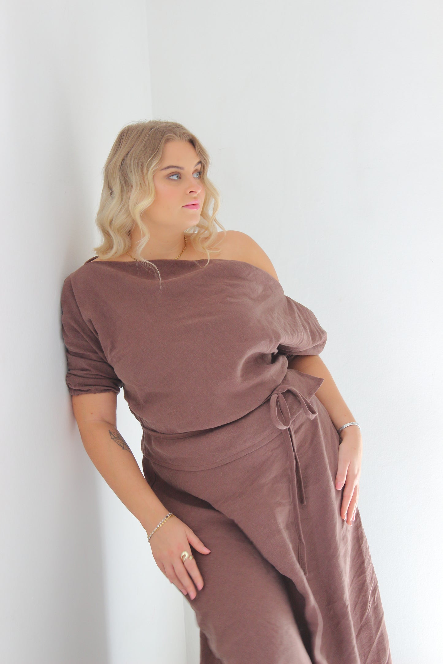 Alice Top in Mocha