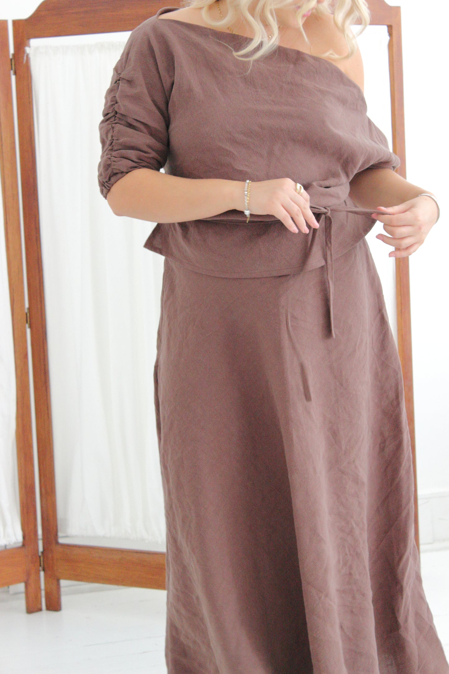 Alice Top in Mocha