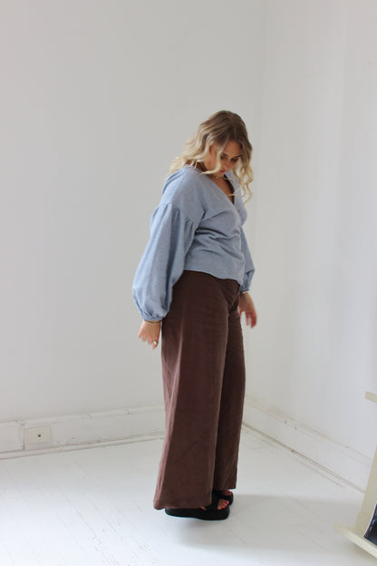Evan Trousers in Mocha