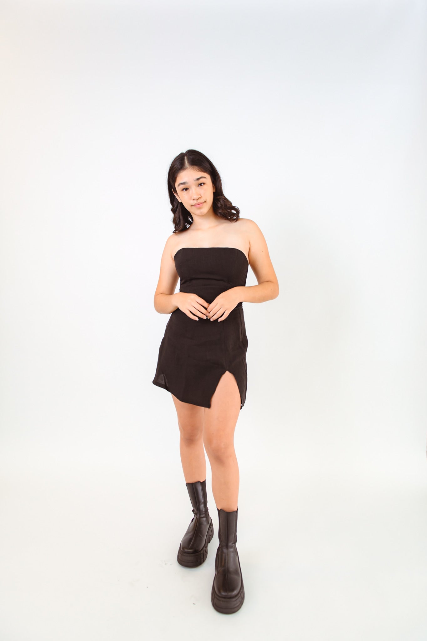 Amari Mini Skirt in Black